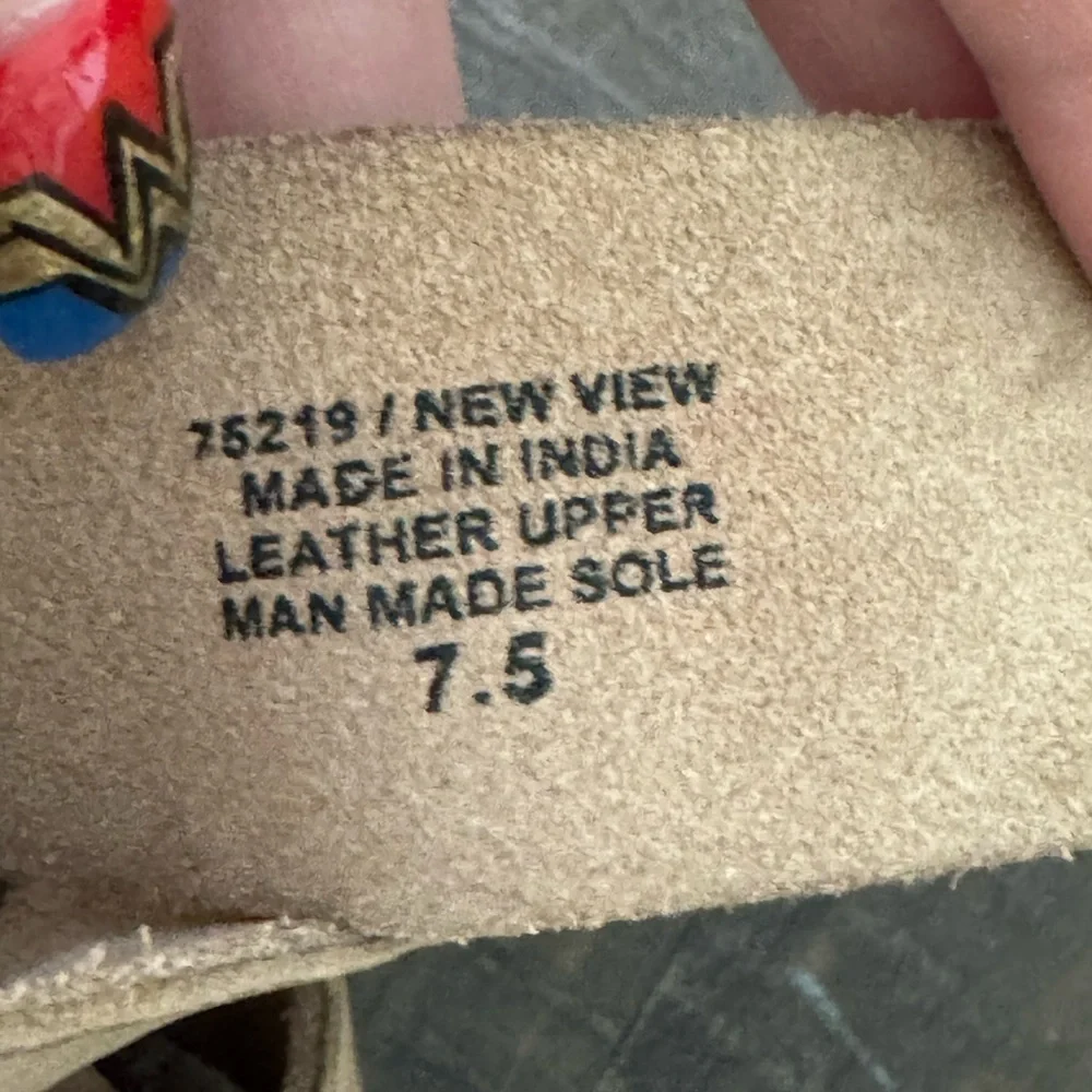 Diba True Tan Wedges with Adjustable Buckle and Cork Footbed